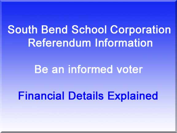 South Bend School Corporation Referendum
